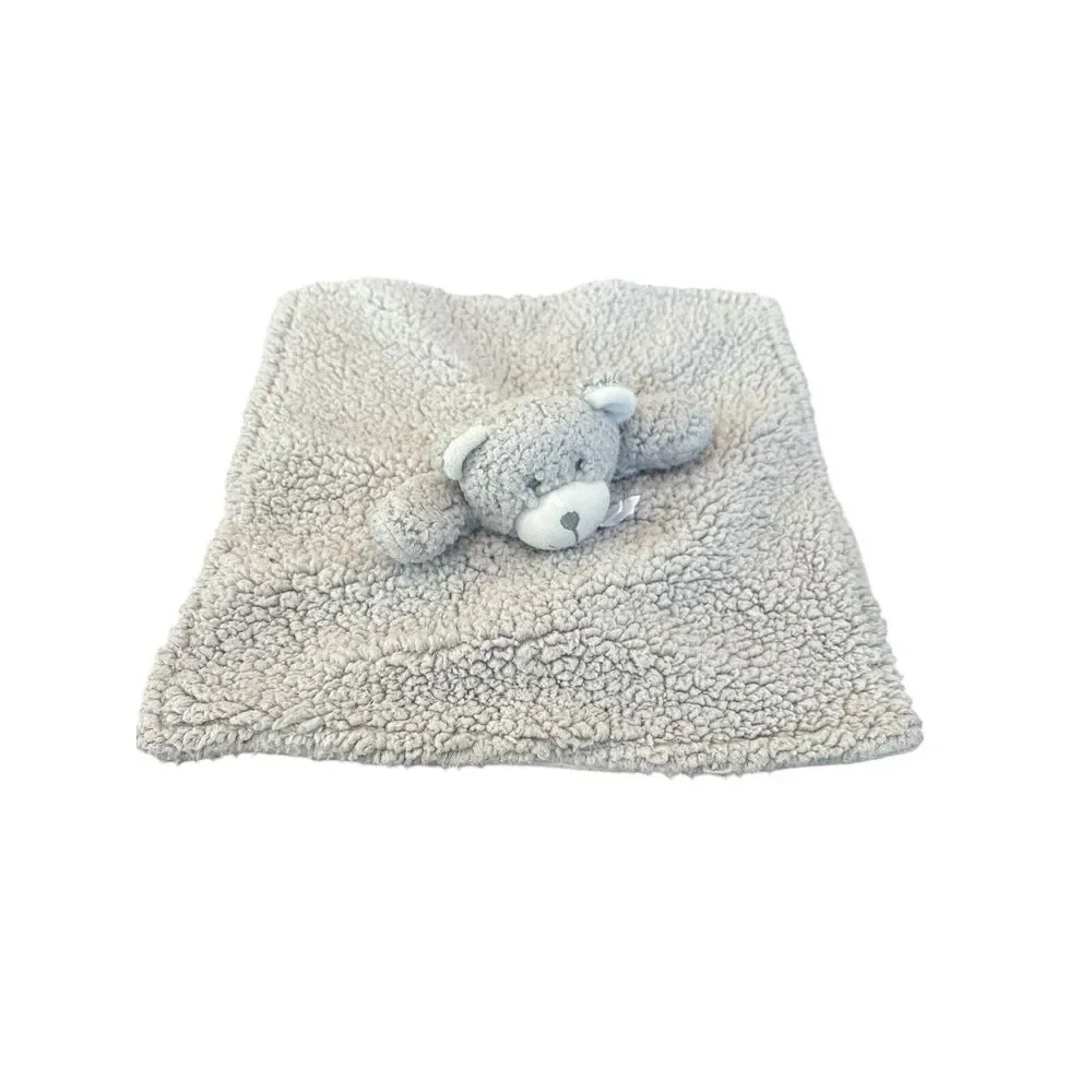 Eric‎ Carle Brown Bear Animal Print Blanket Lovey & Soft Sherpa Bear Baby Lovey